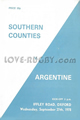 Southern Counties Argentina 1978 memorabilia